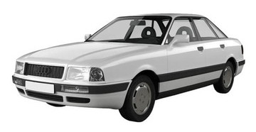 Covorase Auto Audi 80 B4 (1991-1995)