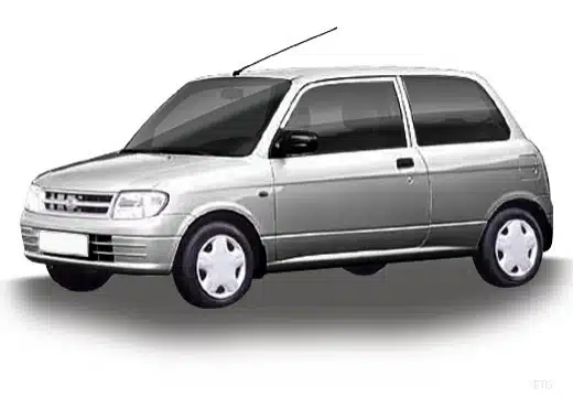 Covorase Auto Daihatsu Cuore (1998-2002)