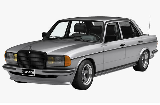 Covorase Auto Mercedes-Benz W123 (1975-1986)