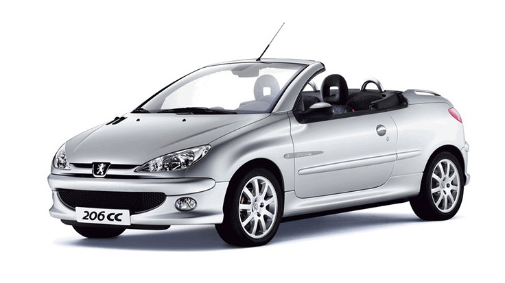 Covorase Auto Peugeot 206 CC (2000-2007)